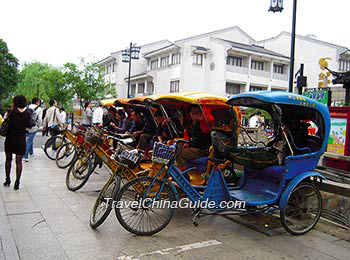 Rickshaws in Suzhou 