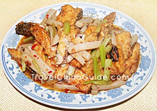 Tangba Town's Stir-fried Fish