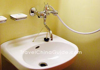 Tap water is not drinkable in China hotels