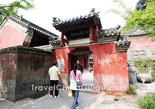 A Temple on Wudang Mountain 