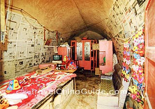 Inside the Cave Dwelling, Yan'an