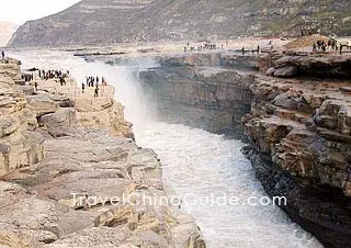 Hukou Waterfall of the Yellow River