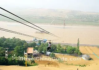 Yellow River Cableway Slide, Shapotou