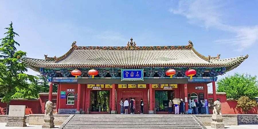 Mural in Yongle Palace, Yuncheng