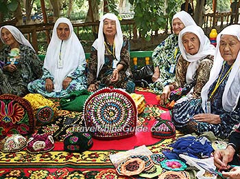 Elder Women of Hui Nationality