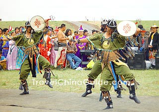 Dance Show, Nadam Fair of Mongolian Minority