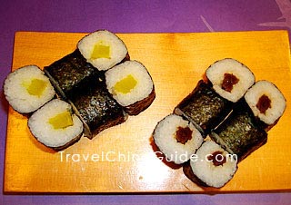 Japanese sushi 