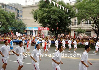 Torch Relay in Xi'an 