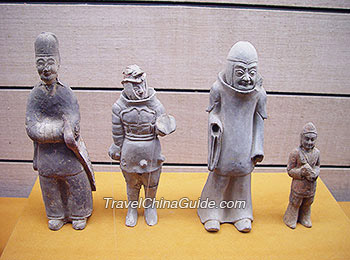 Pottery Figures of  Northern & Southern Dynasties