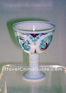 Porcelain Wine Cup 