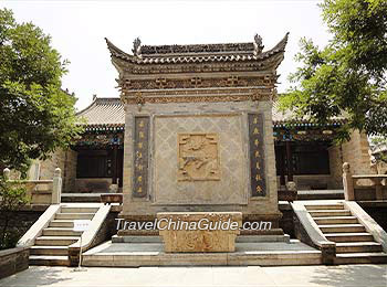 Brick Carving Screen, Guanzhong Folk Art Museum