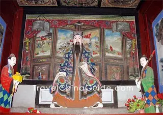 Statue of Zhuge Liang, Wuhou Temple, Hanzhong