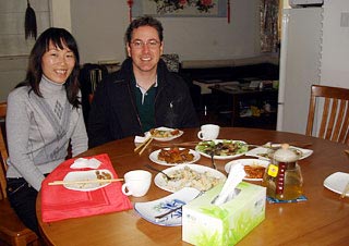 Mr. Philippe Masse de Souza Having Dinner with the Chinese Hostess