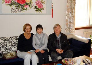 Mr. & Mrs. Schroeter with a Chinese Housewife