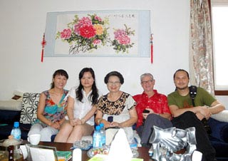 Ms. Rajada Roberts, Mr. Gerald M Roberts & Mr. Shaun G Roberts in a Chinese Family