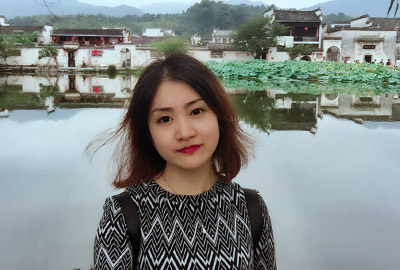 Cissy Lee in Hongcun Village, Anhui