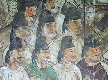 Mural of Tang Dynasty