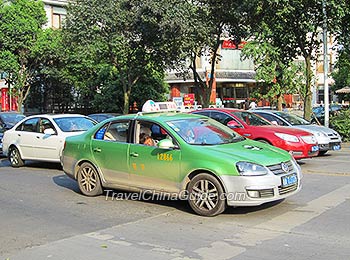 Taxis in Chengdu