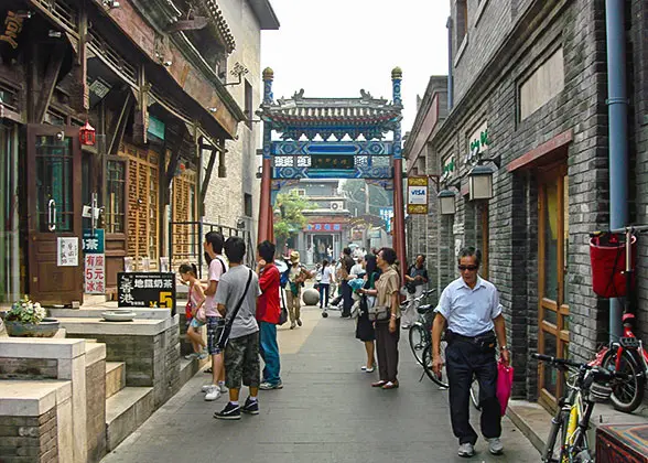 Local People in Hutong