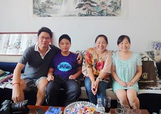 Our Guests in a Chinese Family