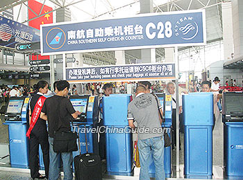 China Southern Self Check-in Counter 