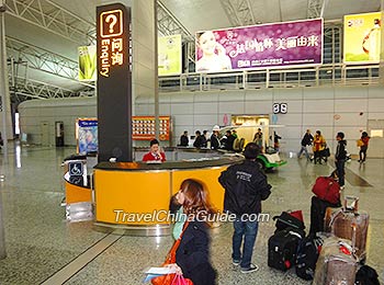Guangzhou Airport Enquiry Counter