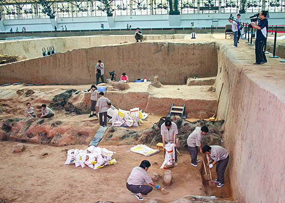 Third Excavation of Pit 1
