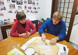 Mr. & Mrs Lund Learn to Make Dumplings