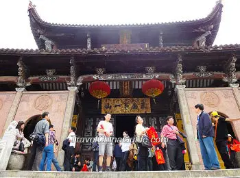 A Temple on Mt. Jiuhua