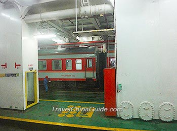 Train on the Ferryboat