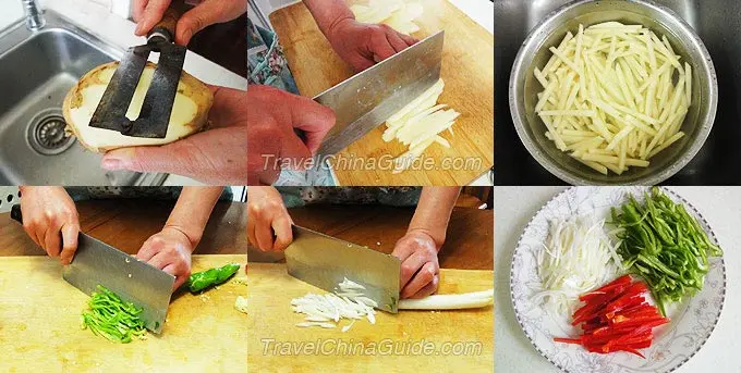 Preparation of Seasoned Potatoes