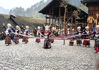 Dance of Miao People on Mid-Autumn