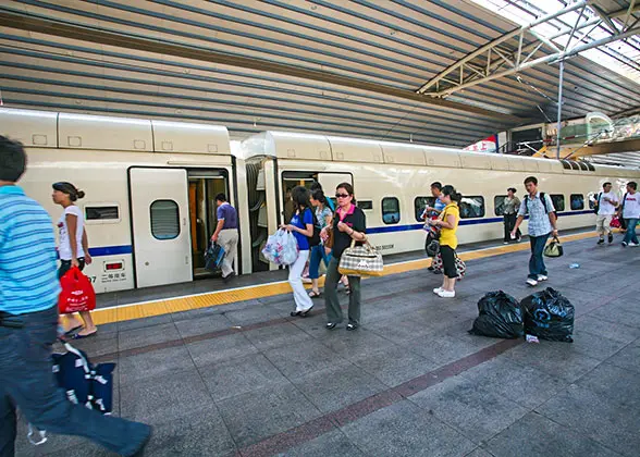 Guangzhu High-Speed Train