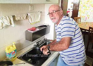 Our Guest in the Kitchen