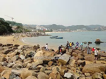 Beautiful Dameisha Beach, Shenzhen