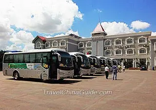 Long-Distance Bus Station in Urumqi