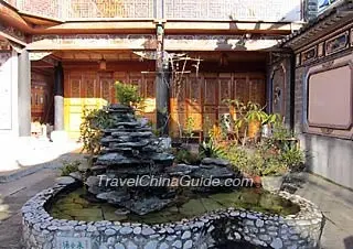 Courtyard inside the Compound