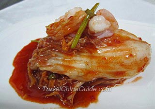 Kimchi with Shrimp