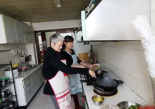 Ms. Pamela in the Kitchen