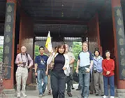 Our guests with the tour guide