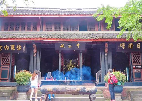 Inside the Temple