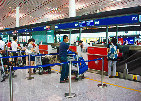 Check-in Counter in T3