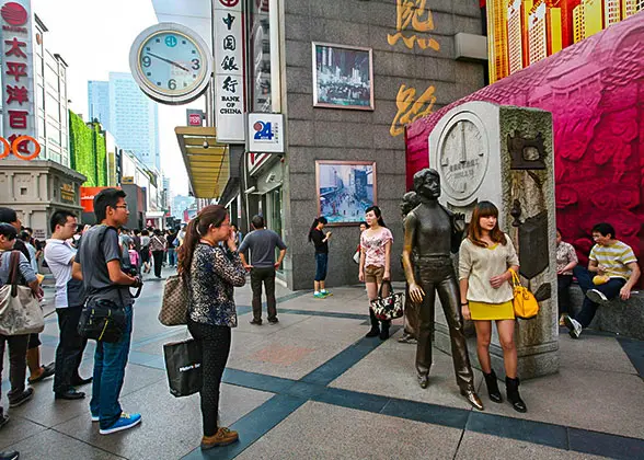 Chunxi Road in Chengdu