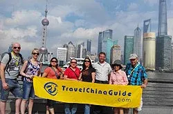 Our Tour Group in Shanghai
