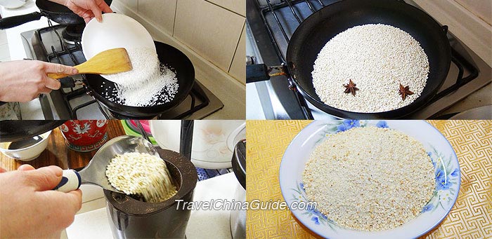 Make Rice Powder