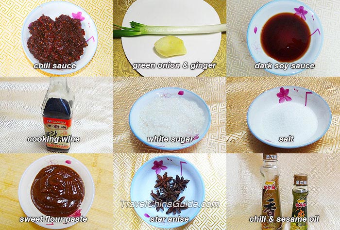 Seasonings of Steamed Pork with Rice Powder 