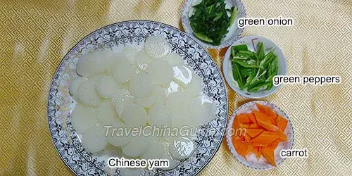 Preparation Work of Stir-fried Chinese Yam