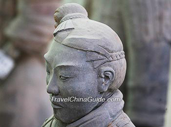Hairstyle of Terracotta Warriors
