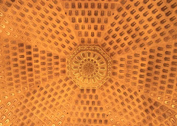 Ceiling of Leifeng Pagoda