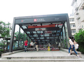 Hangzhou Subway Exit